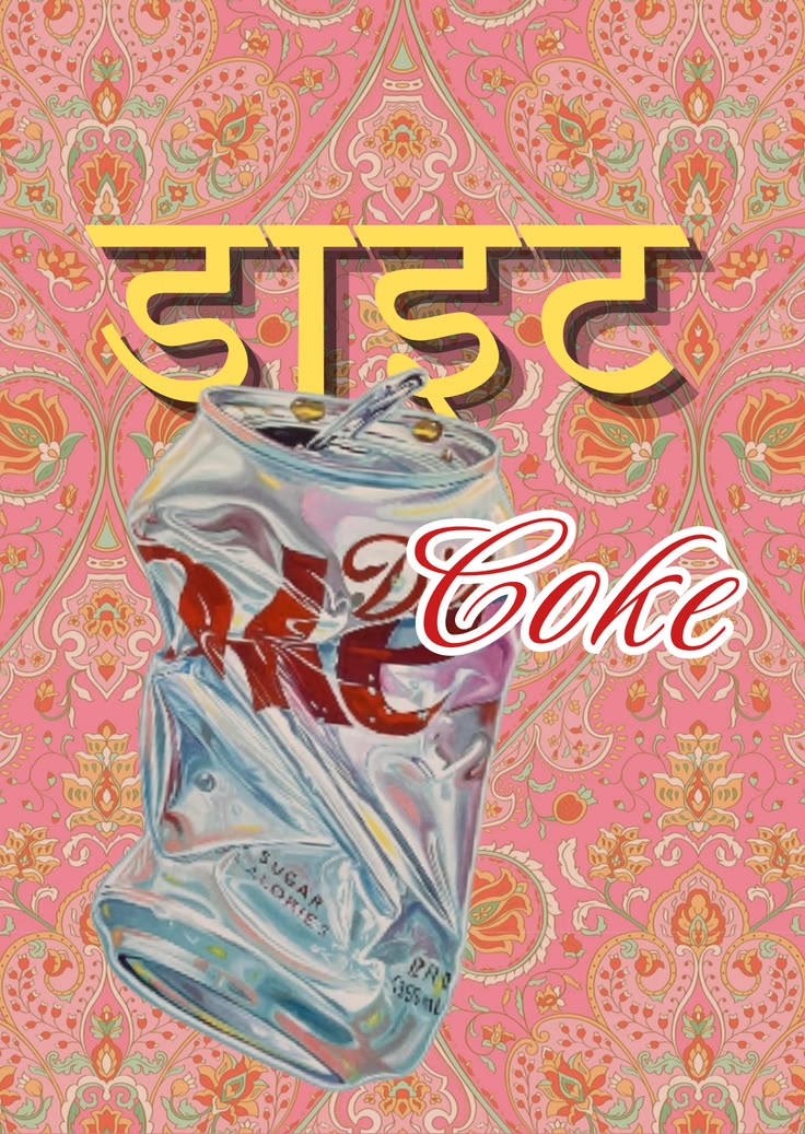 diet coke indian mixed media